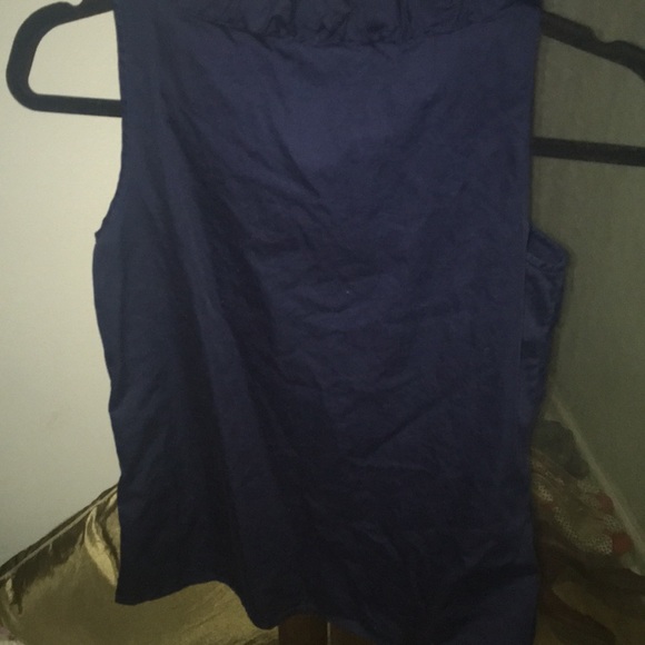 J.crew ruffle trim poplin top - Picture 4 of 4